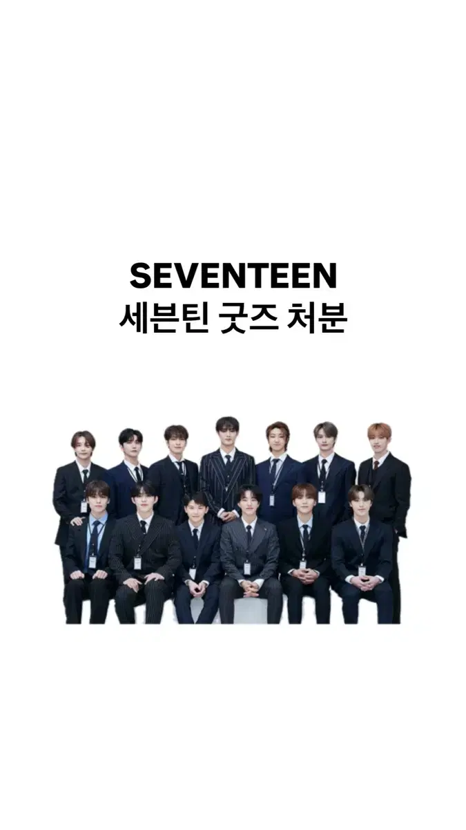 세븐틴 굿즈 팝니다 포카 양도 탈덕 처분 양도 분철