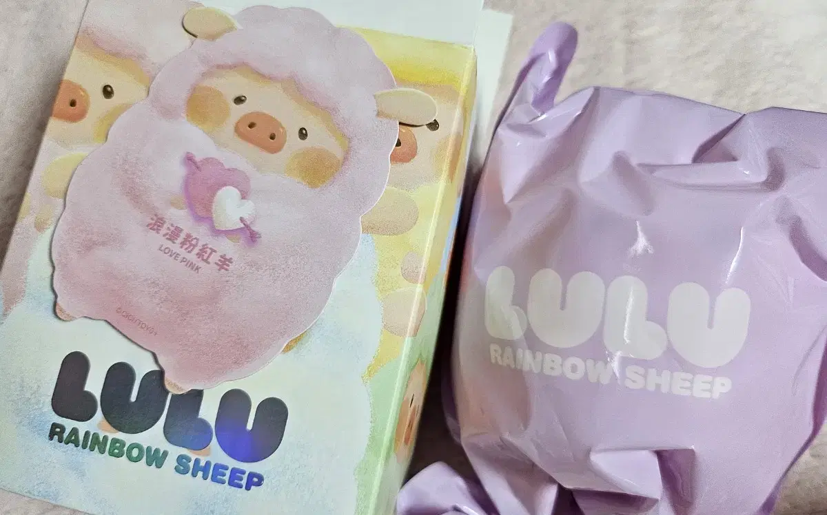 루루 피기 RAINBOW SHEEP 인형