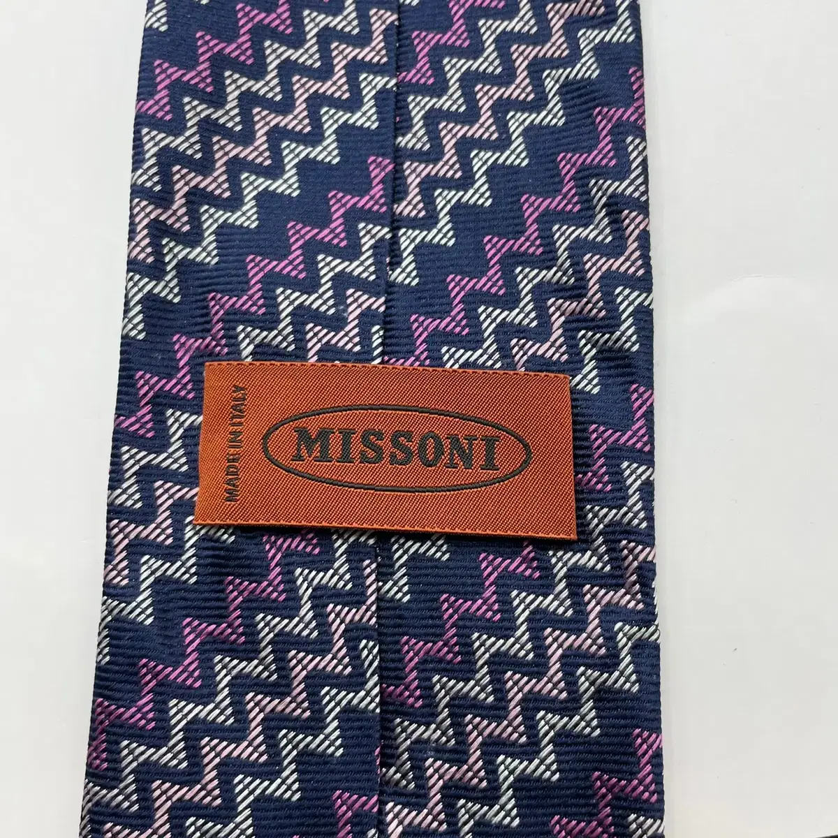 (MISSONI) 미쏘니 패턴 넥타이