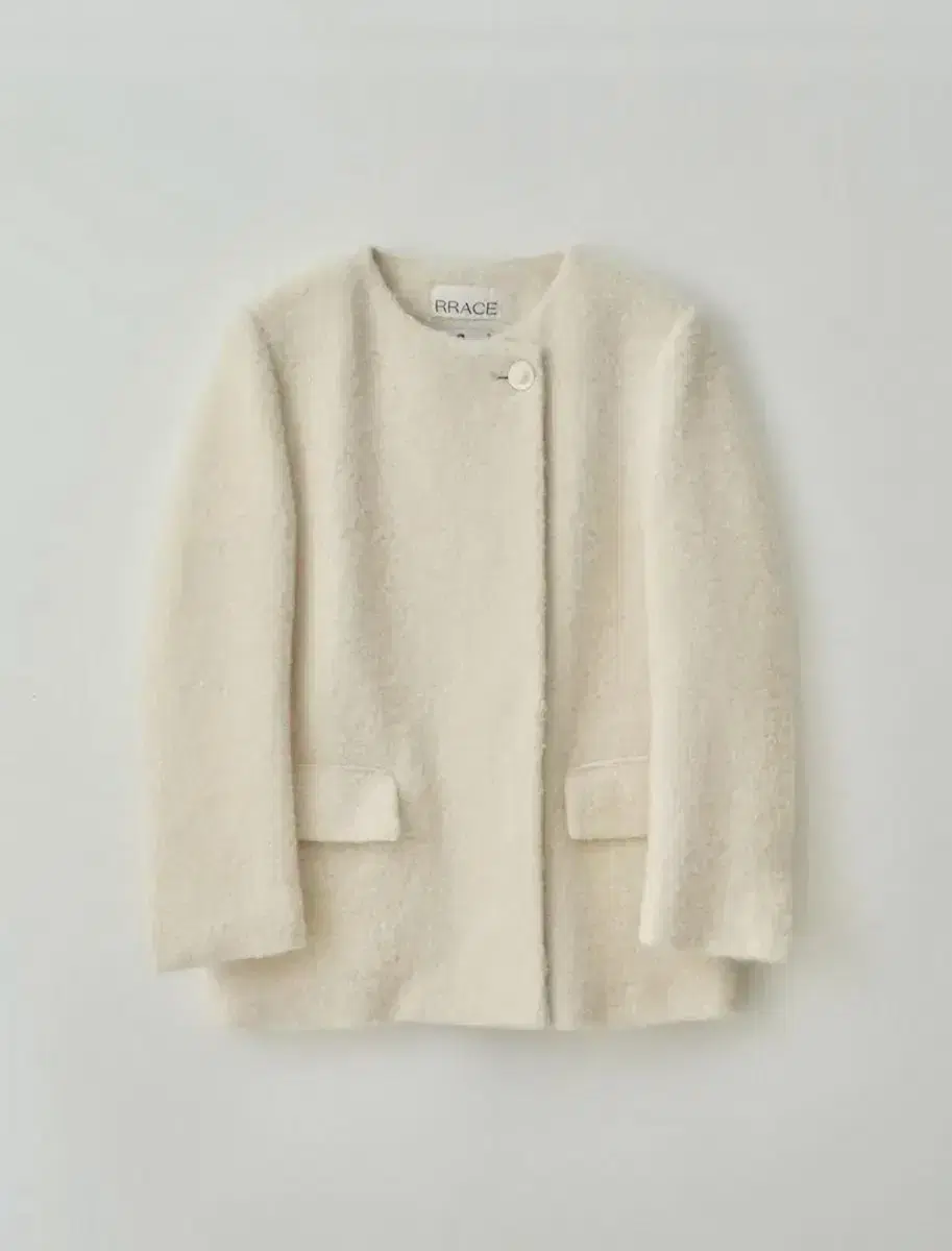 RRACE Alpaca Unbalance Short Coat