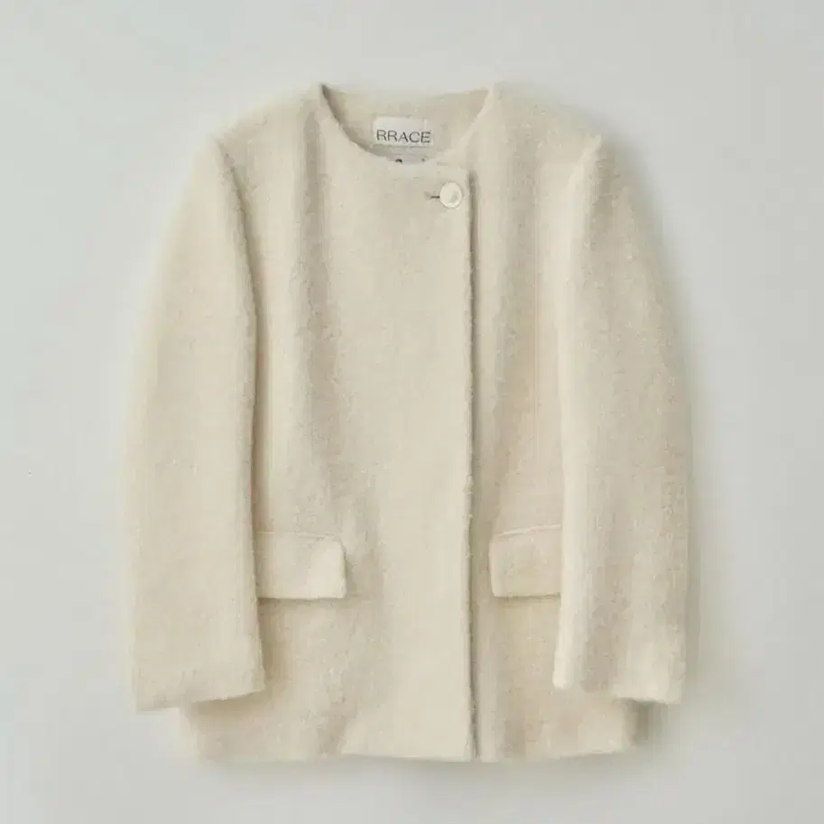 RRACE Alpaca Unbalance Short Coat