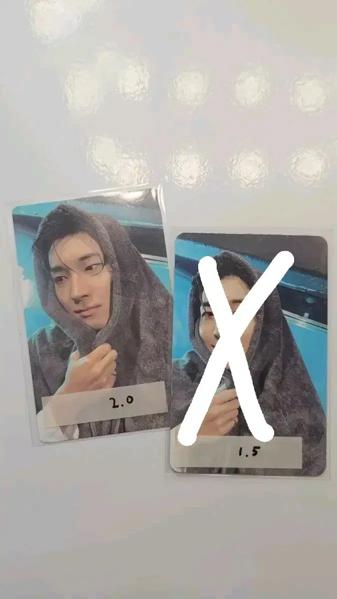 Quick sale) seventeen towel wonwoo photo card sells!