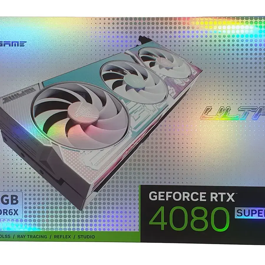 (미개봉) 피씨디렉트 컬러풀 RTX 4080 Super 울트라 화이트파