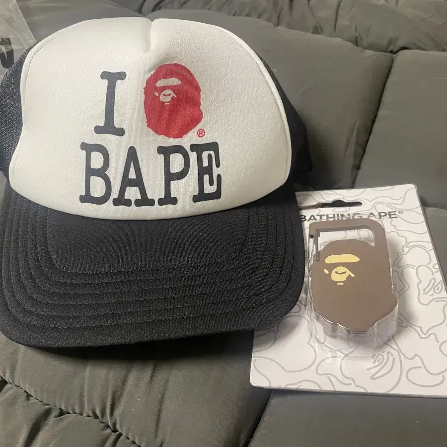 베이프 메쉬캡 모자 bape