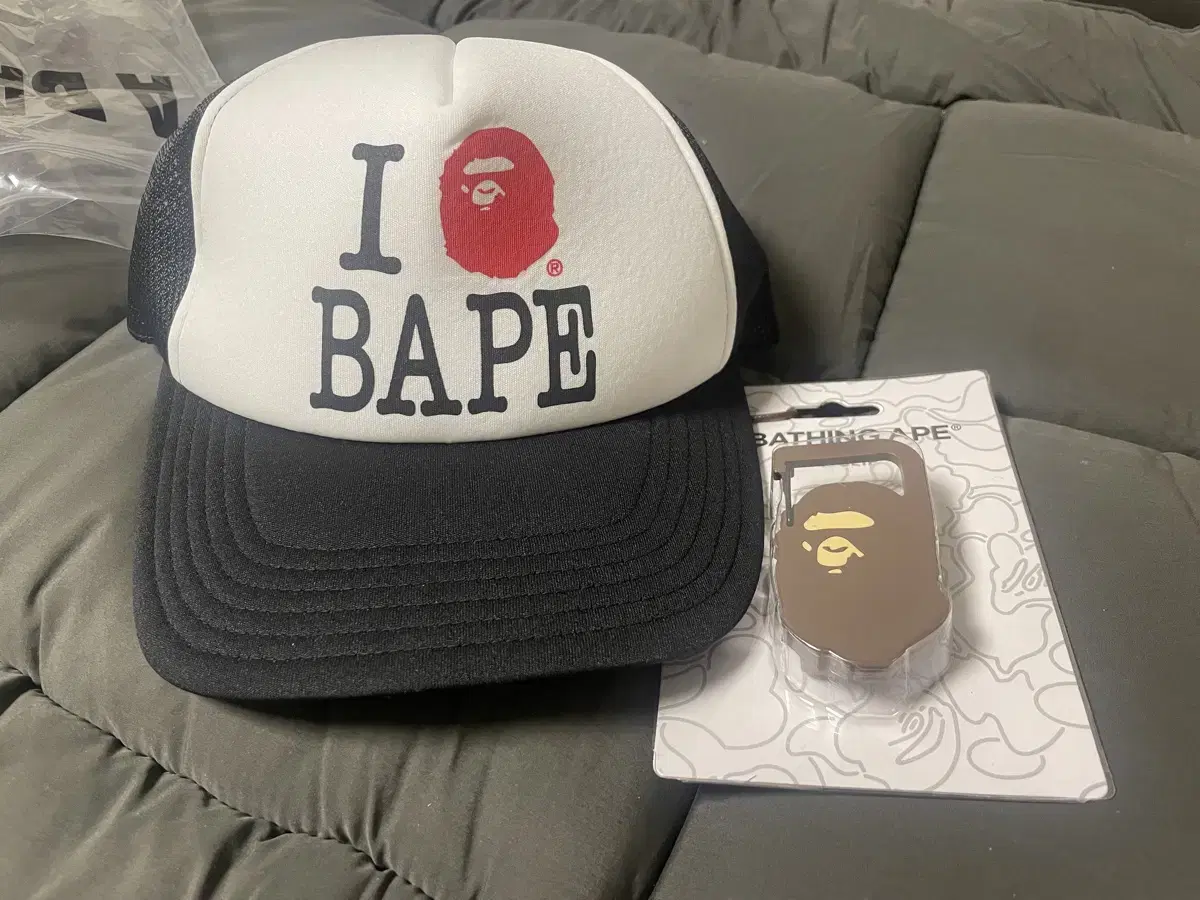 베이프 메쉬캡 모자 bape