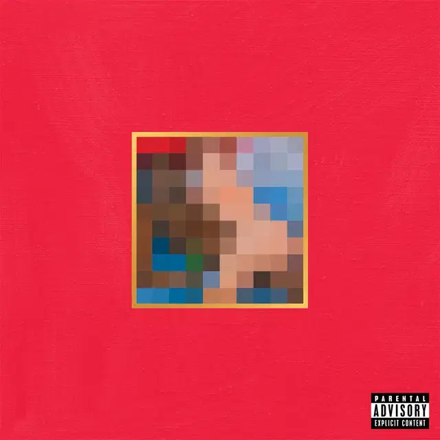 Kanye West - MBDTF (CD) 유럽반 미개봉 오리지널 아트