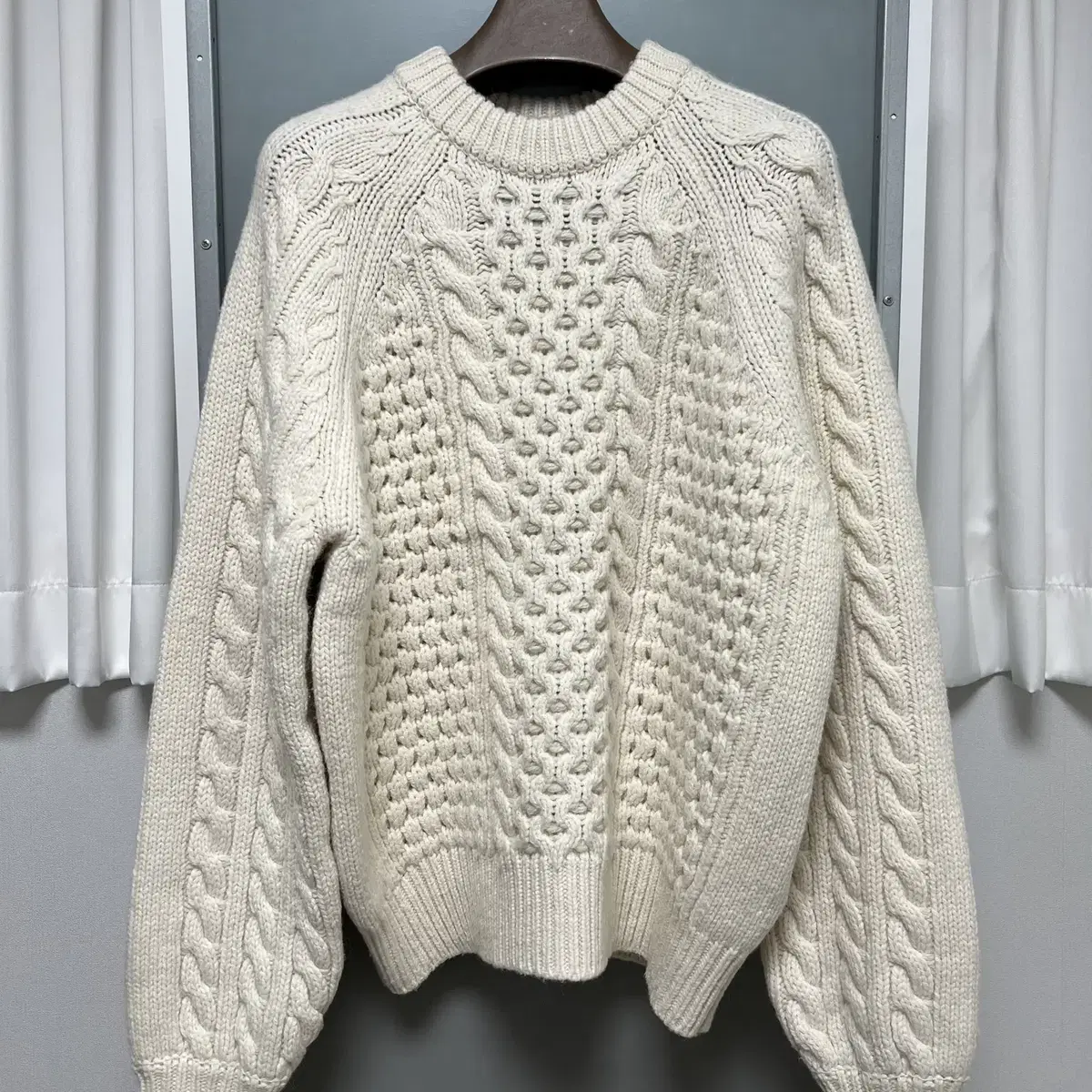 [L] STU 23FW Aran knit STU OFFICE