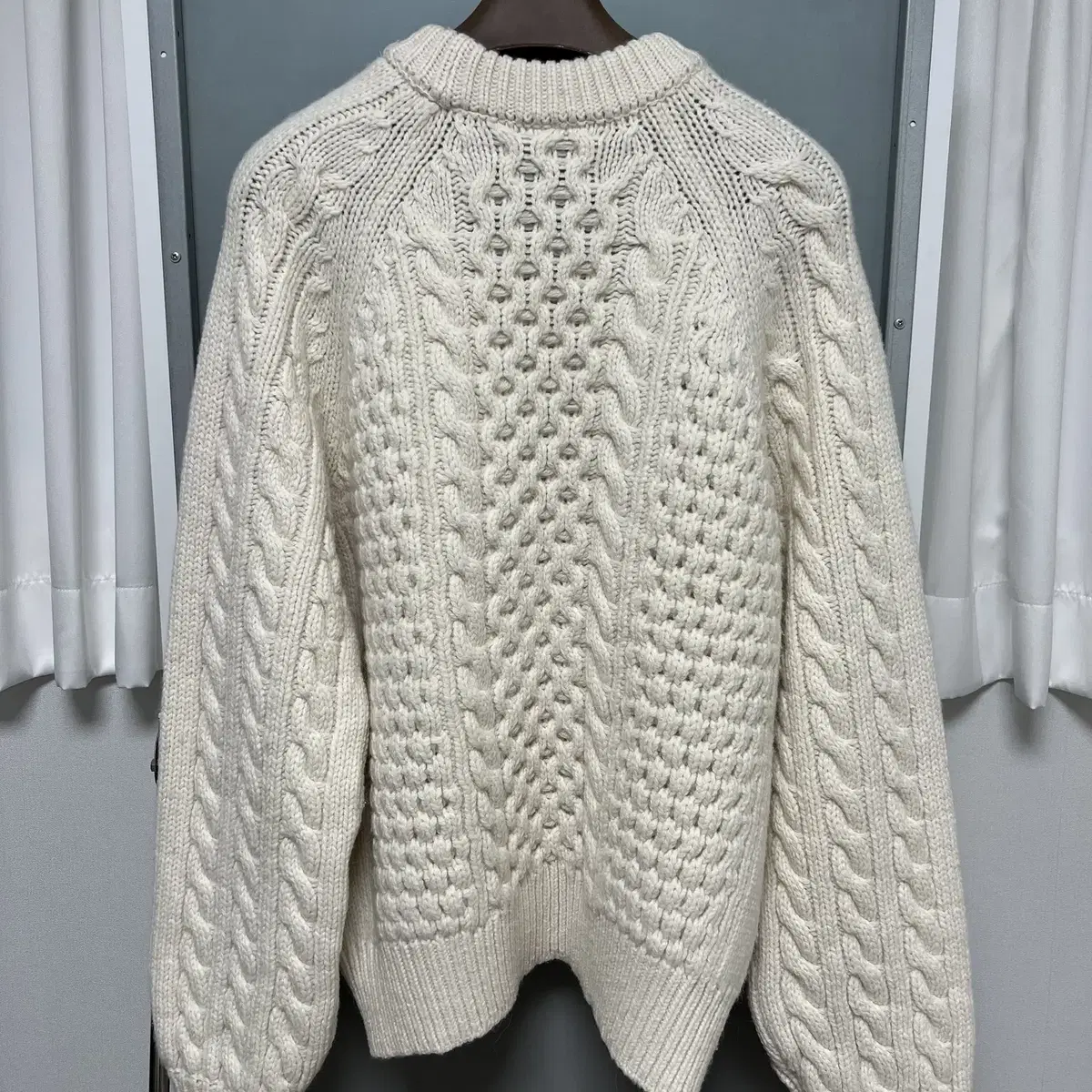 [L] STU 23FW Aran knit STU OFFICE