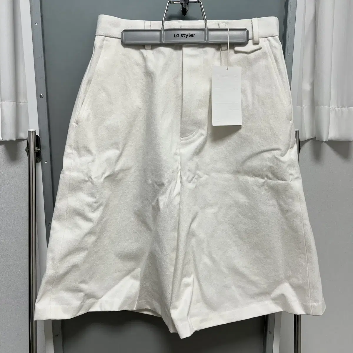 [S] 24SS STU Bermuda Pants Off-white