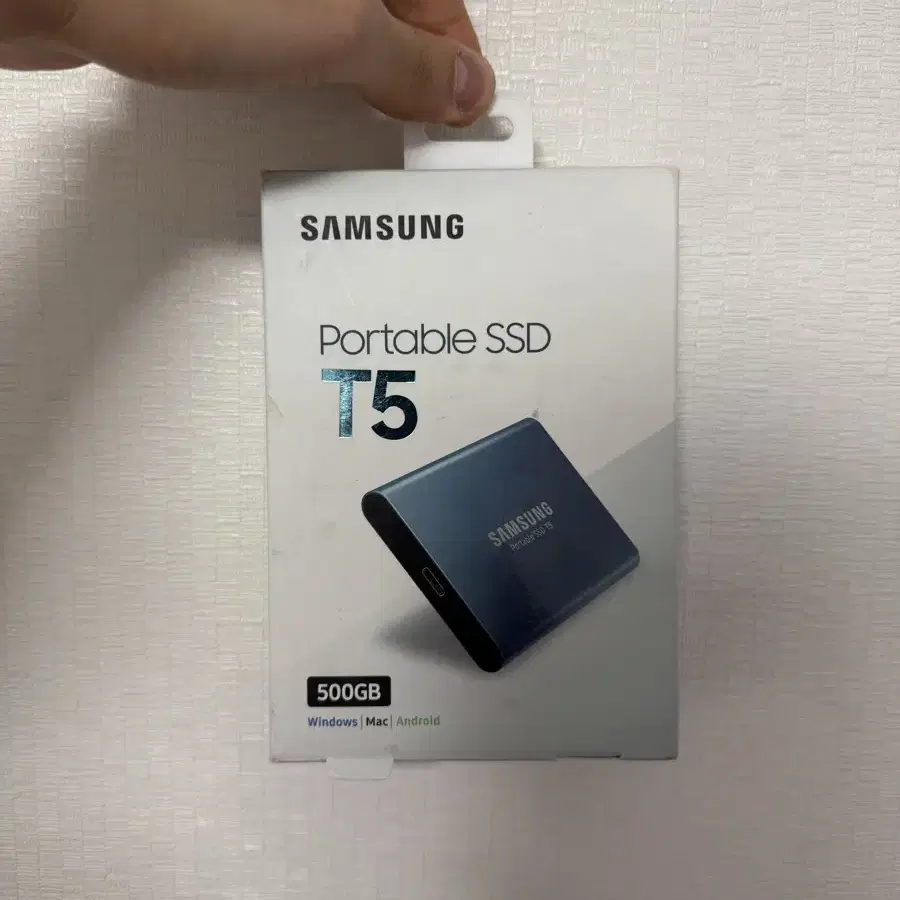 삼성 portable t5 ssd 500gb 판매합니다!