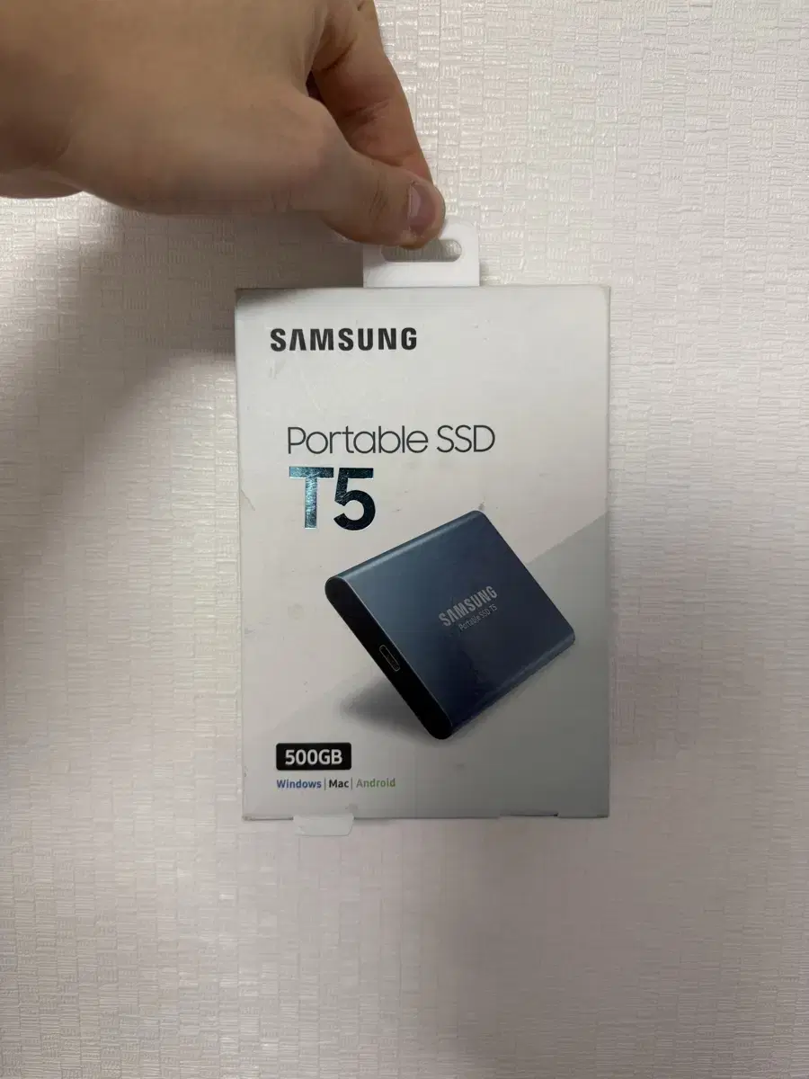 삼성 portable t5 ssd 500gb 판매합니다!