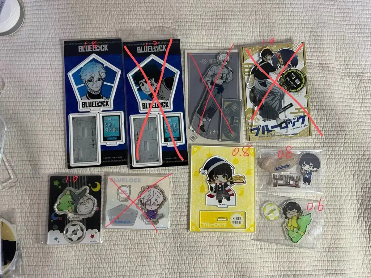 BLUELOCK Nagibachira Chigiririn Sae acrylic unstanning wts