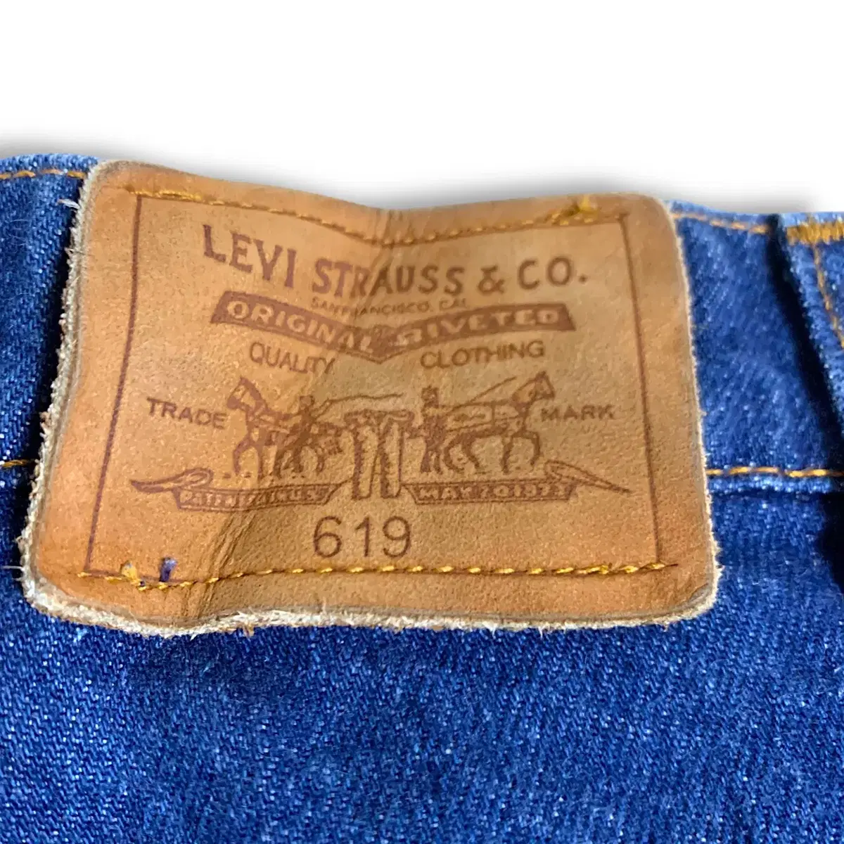 [34] 80s Levis 619 denim patns