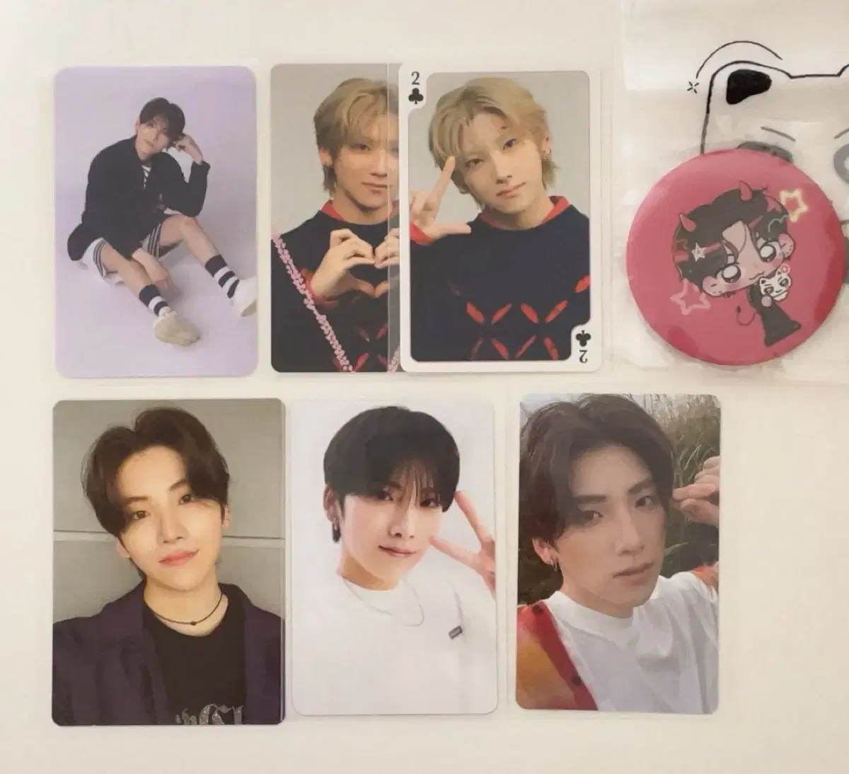 &team yuma photocard canbadge bulk wts