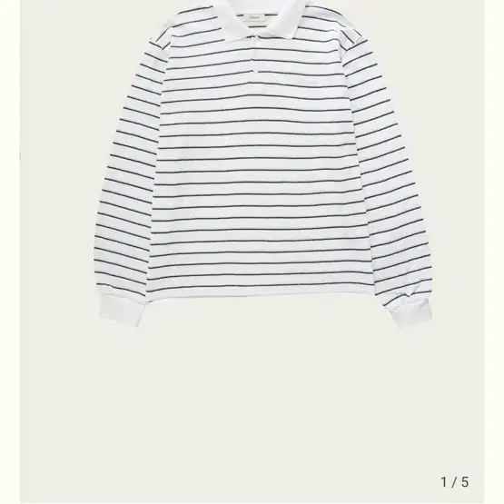 리본빛 ribbonbit RBB Striped PK Shirt - Sky