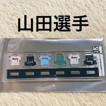 야쿠르트 스왈로스 스왑폰 야마다 선수 1 유니폼 모양의 아크릴 스탠드