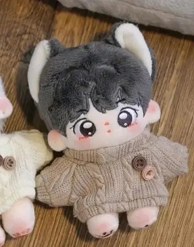 10cm 인형옷 폴라니트티 커피색 판매