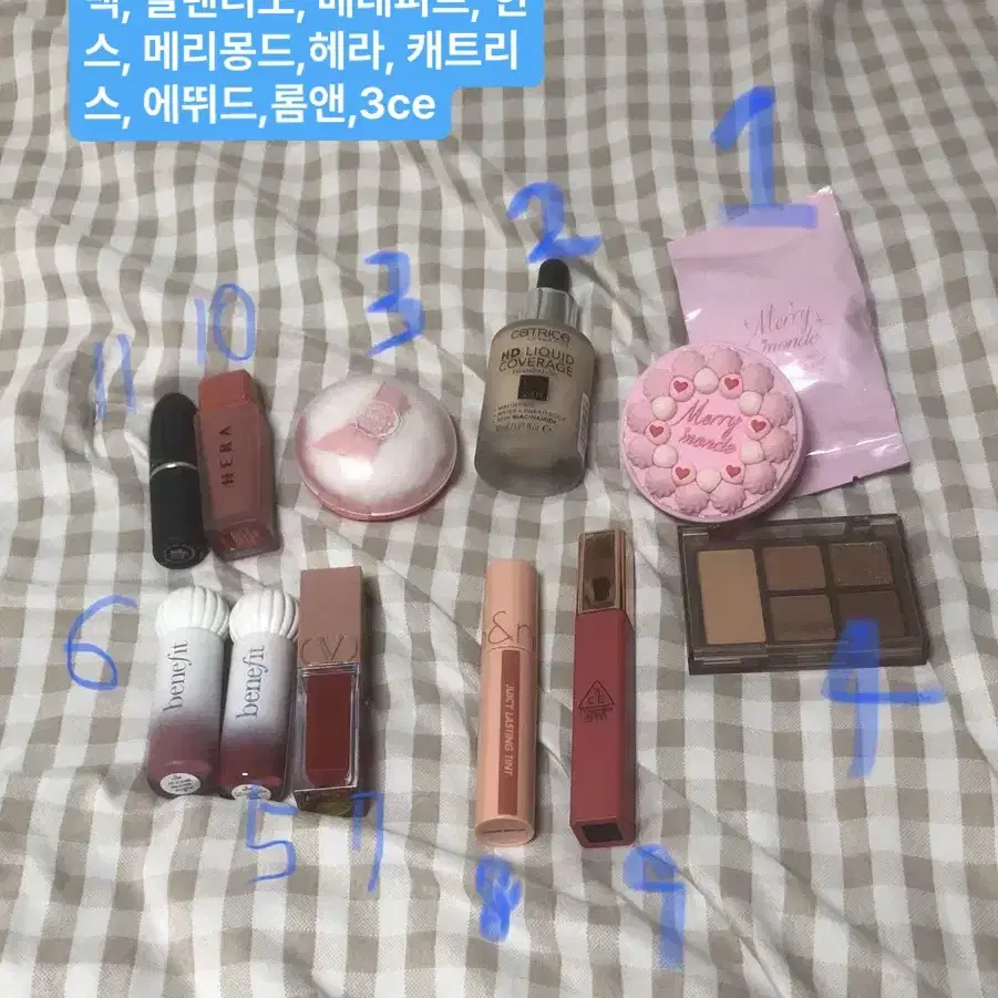 화장품 싸게 팔아요!! 맥,헤라,발렌티노,베네피트,메리몽드 등