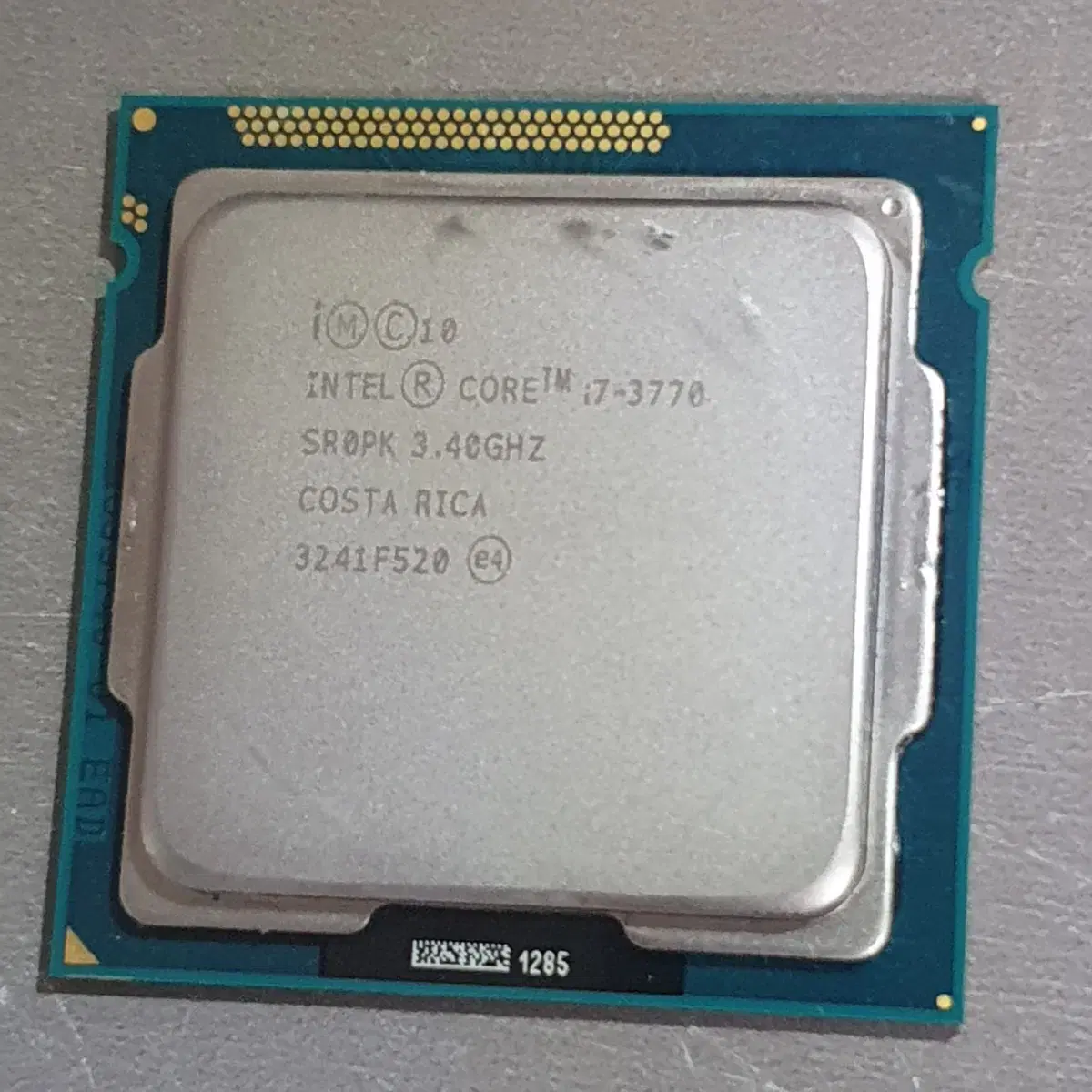 인텔 코어 i7-3770 아이비브릿지 CPU 3770 3.90Ghz