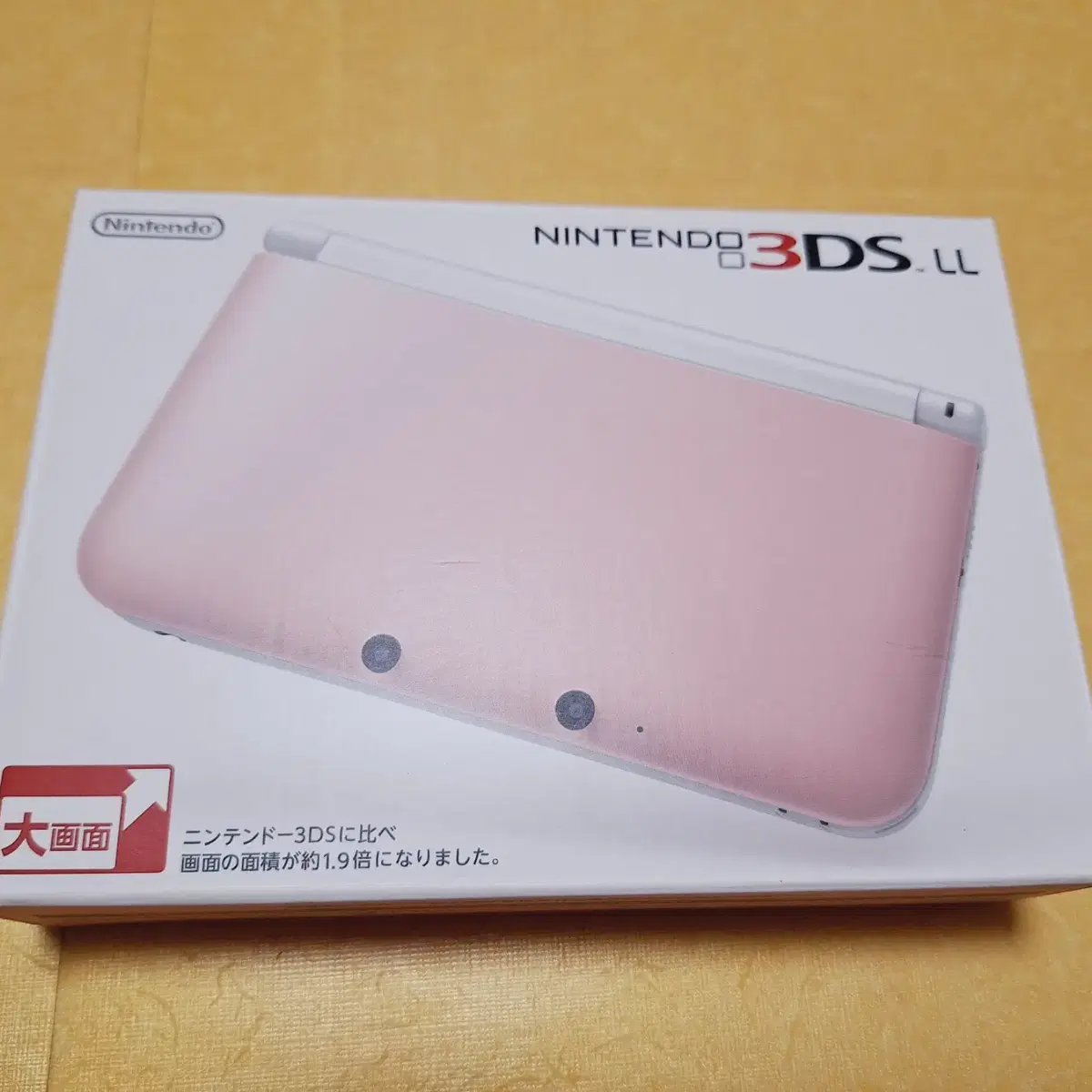 신품급 핑크 3dsll 3dsxl 박스셋 닌텐도 일본판 dslite 아님