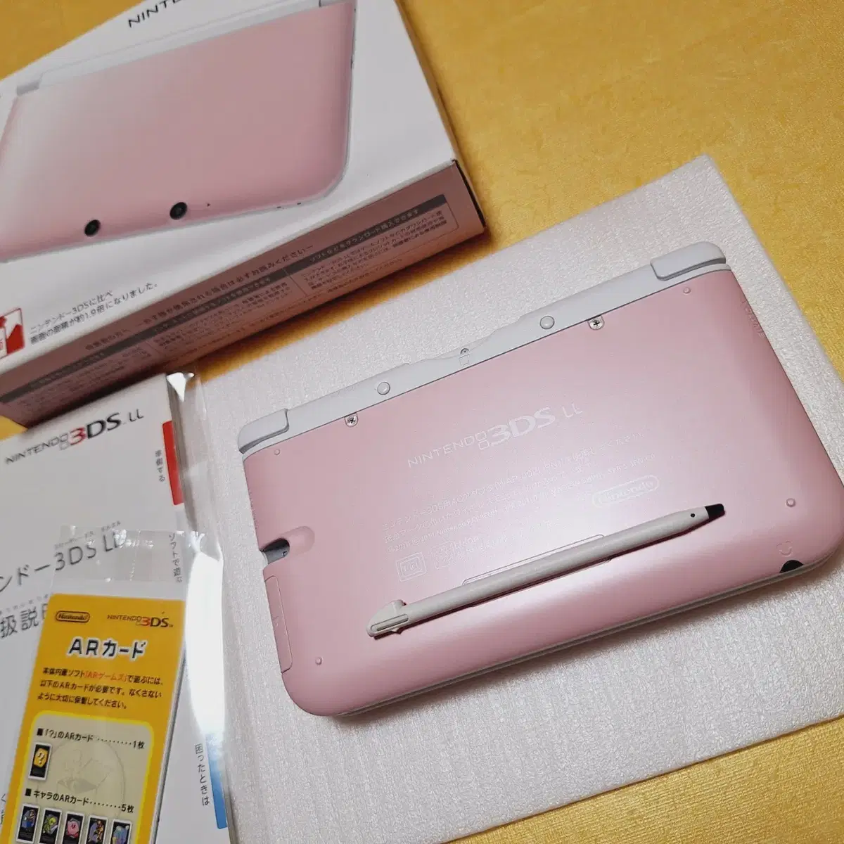 신품급 핑크 3dsll 3dsxl 박스셋 닌텐도 일본판 dslite 아님