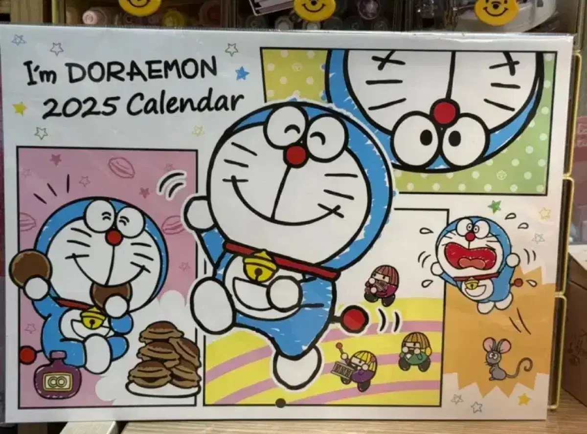 (Genuine) Doraemon 2025 Wall Calendar