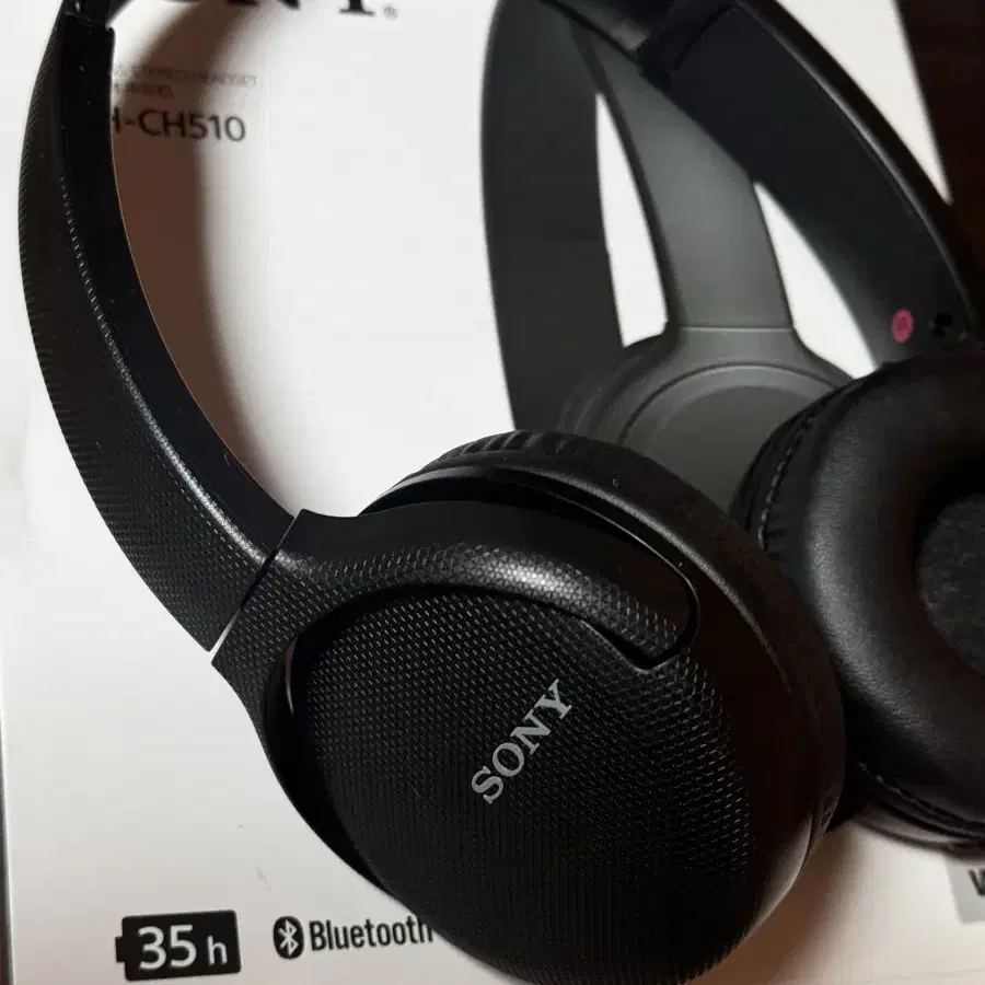 sony wh-ch510 헤드셋 블랙