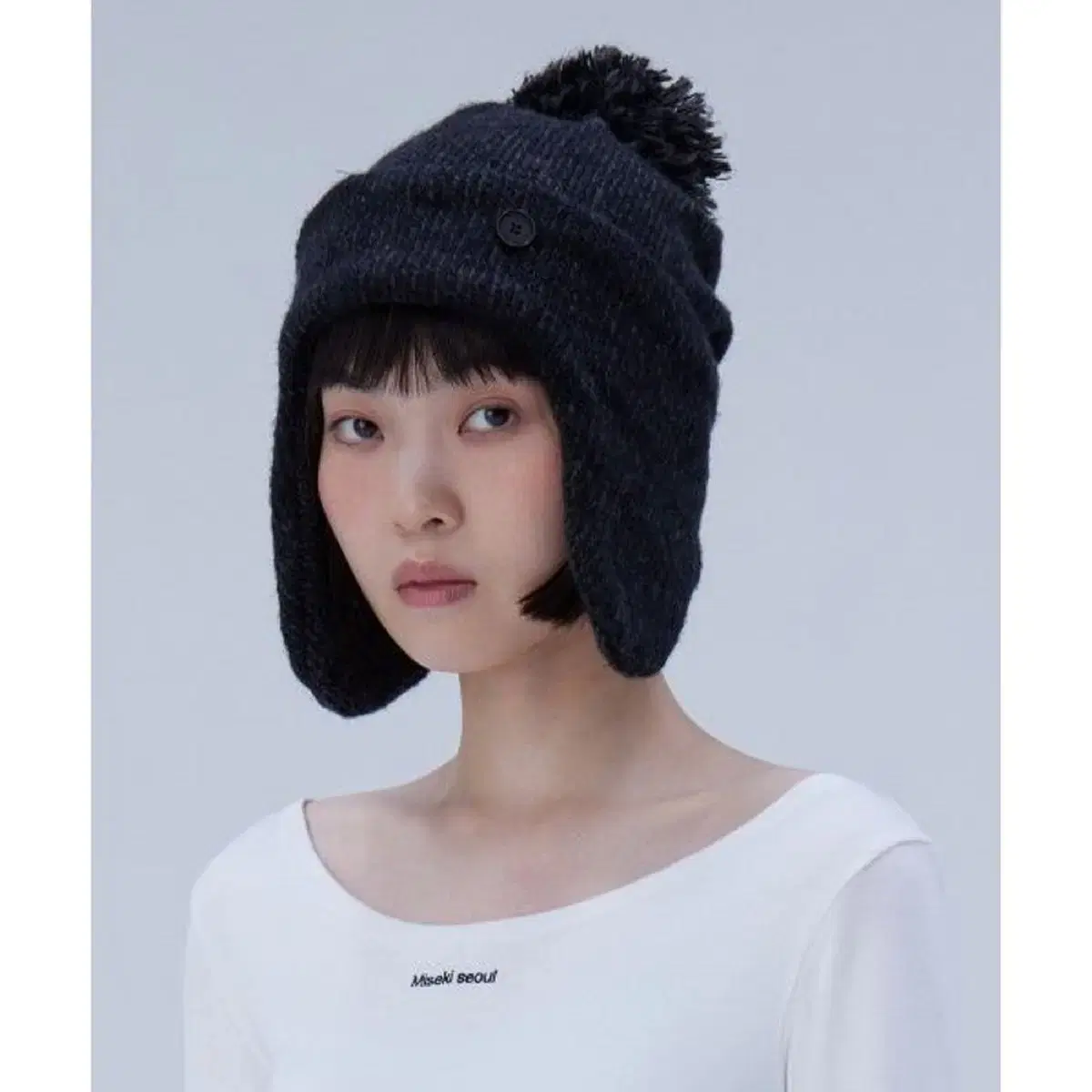 미세키서울 모자 Trooper hat BLACK