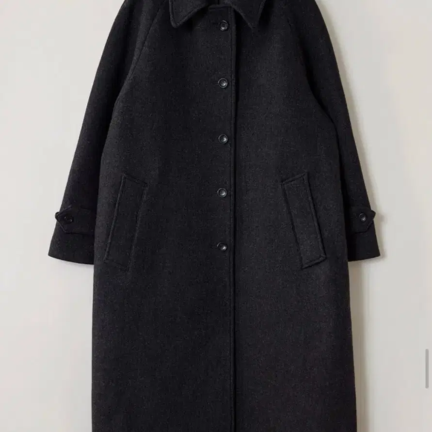 페세스 peces cantabile wool coat 다크 그레이