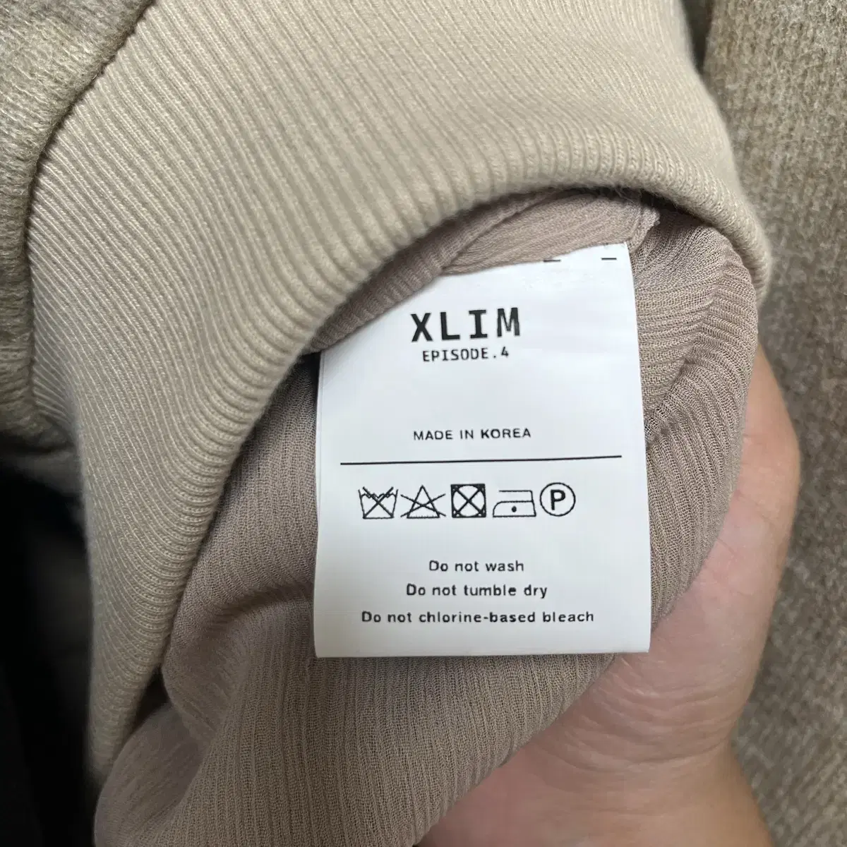 xlim ep.4 knit jersey 4size