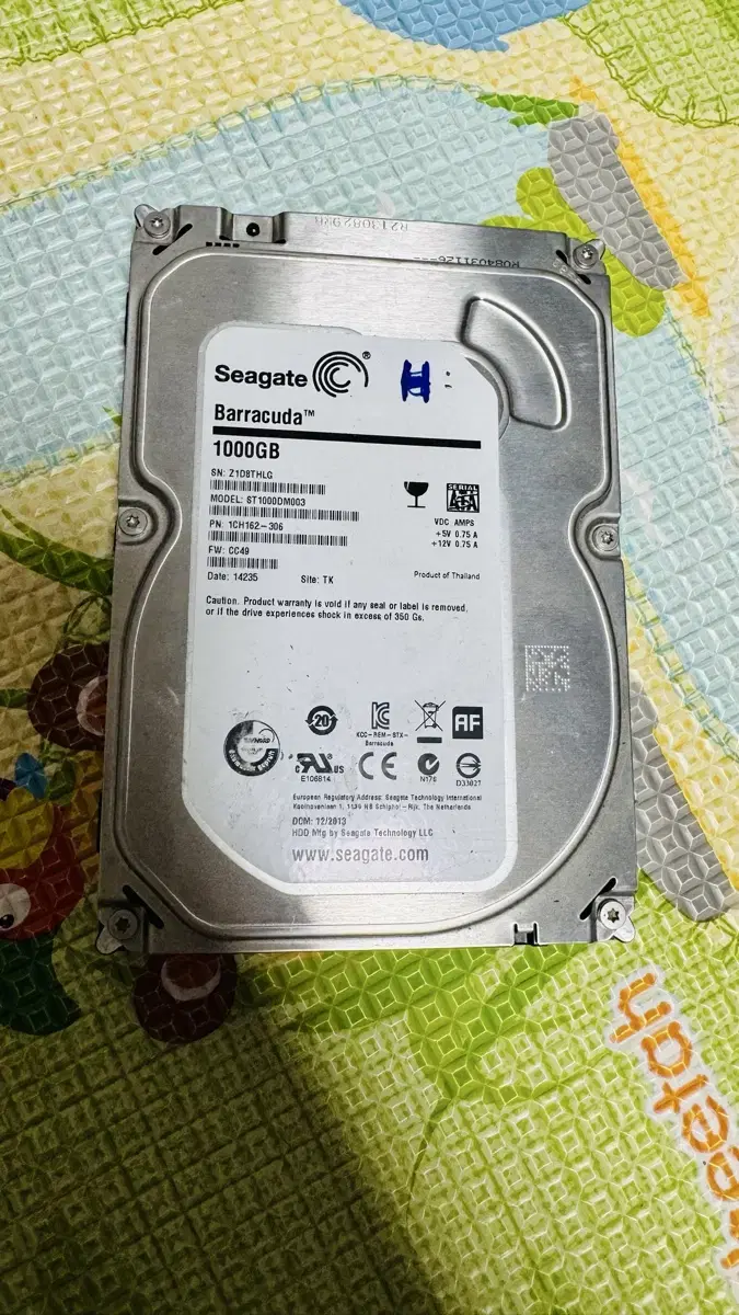 씨게이트 seagate barracuda 1테라 HDD 하드디스크