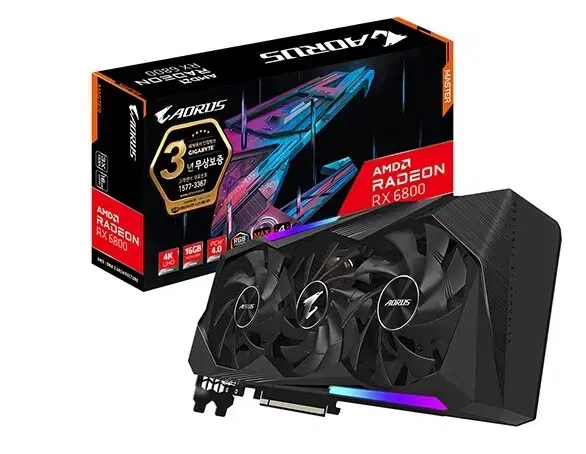 Rx6800 (보증기간25년3월)유통사정비함