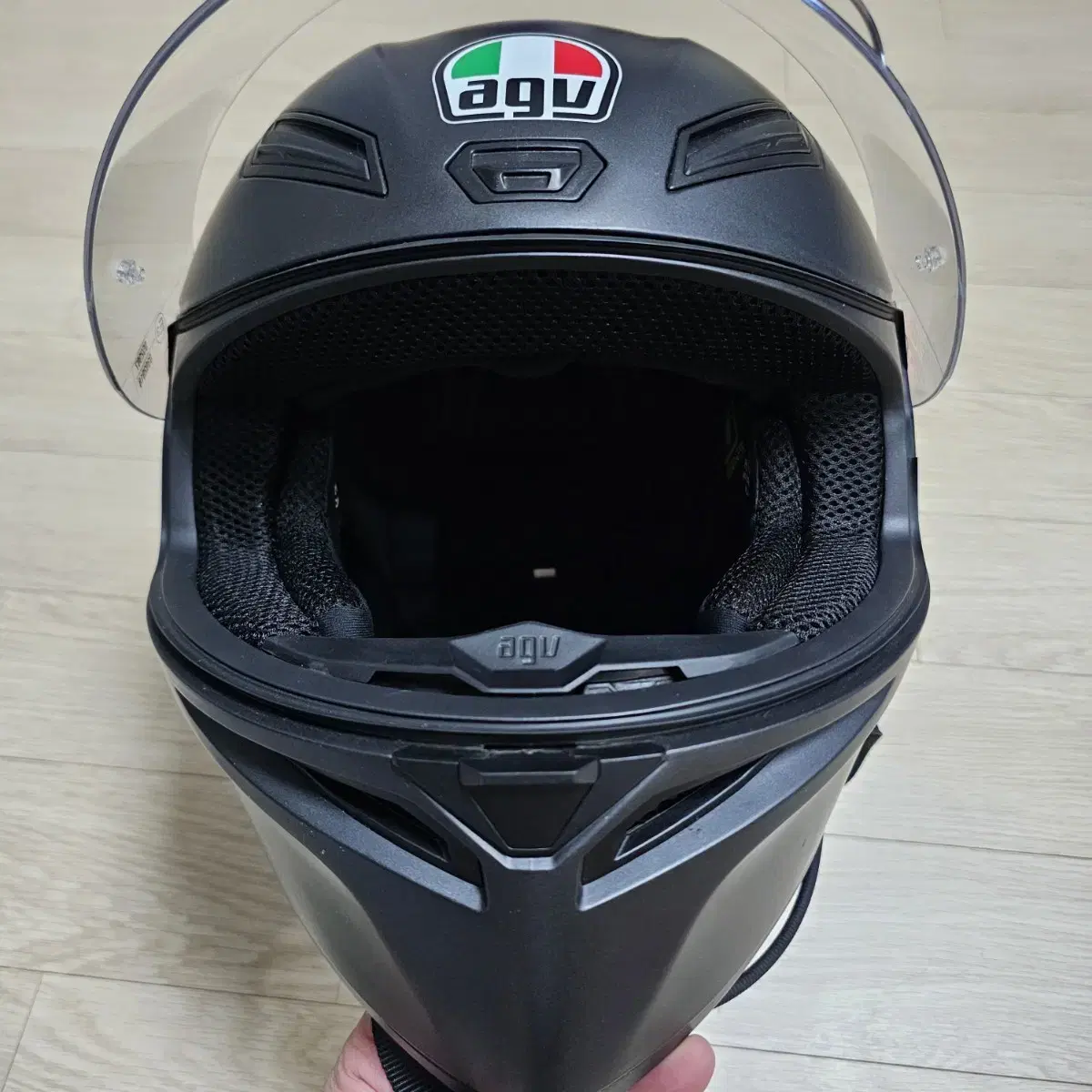 agv k10 무광블랙 풀페이스 판매합니다.(xl)