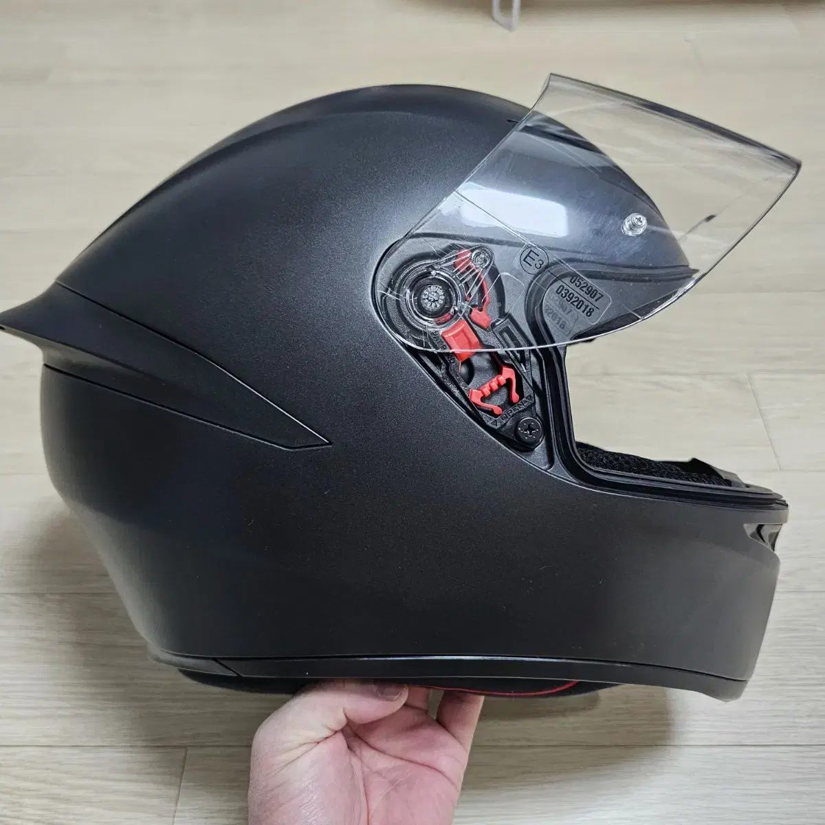 agv k10 무광블랙 풀페이스 판매합니다.(xl)