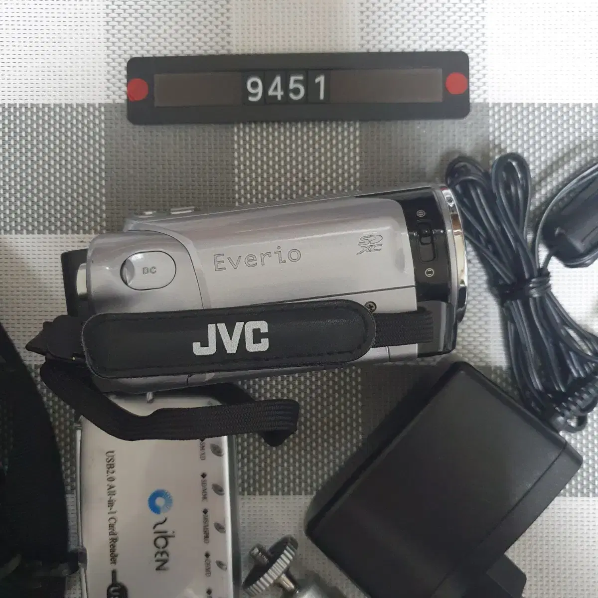 JVC 에버리오 GZ-HM 450 S 디지털캠코더 가방세트