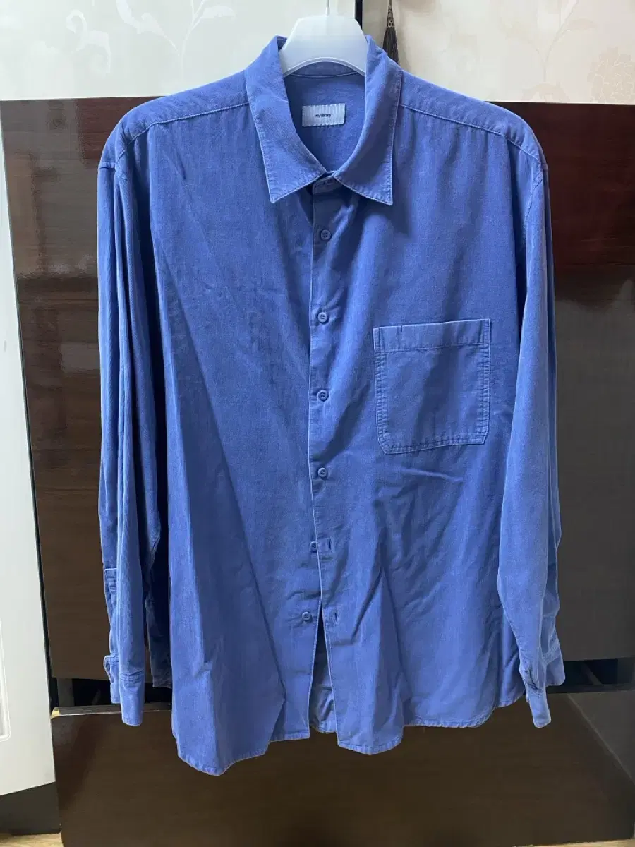 Mylaribriary Corduroy Shirt bloo size L (feels like a 105)