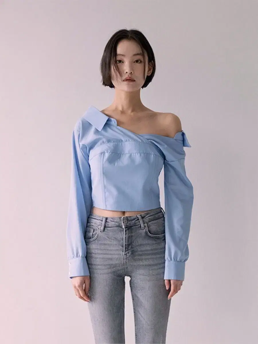 낫유어로즈 Ines shirts bustier 셔츠