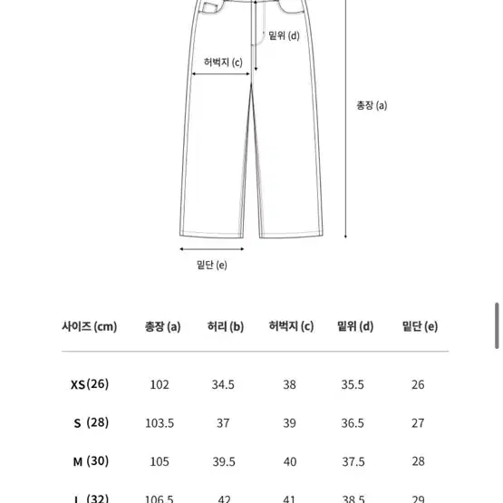 필루미네이트 데미지 워시드 데님 팬츠 XS - 미디엄 블루