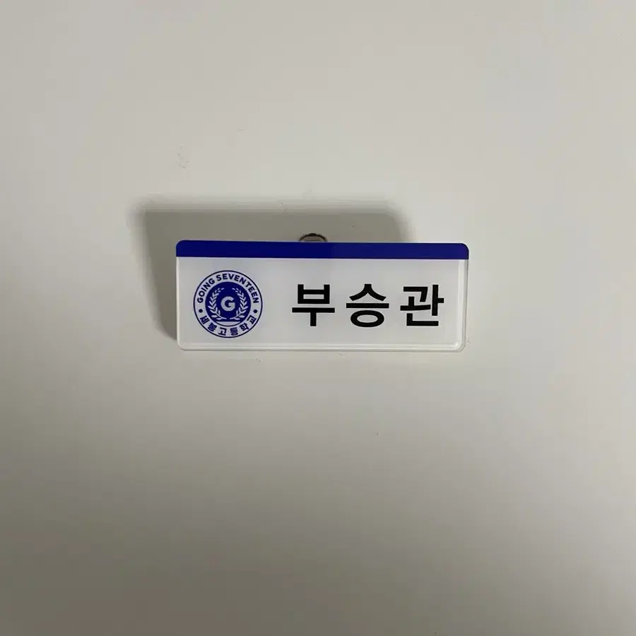 세븐틴 부승관 비공굿 명찰 판매