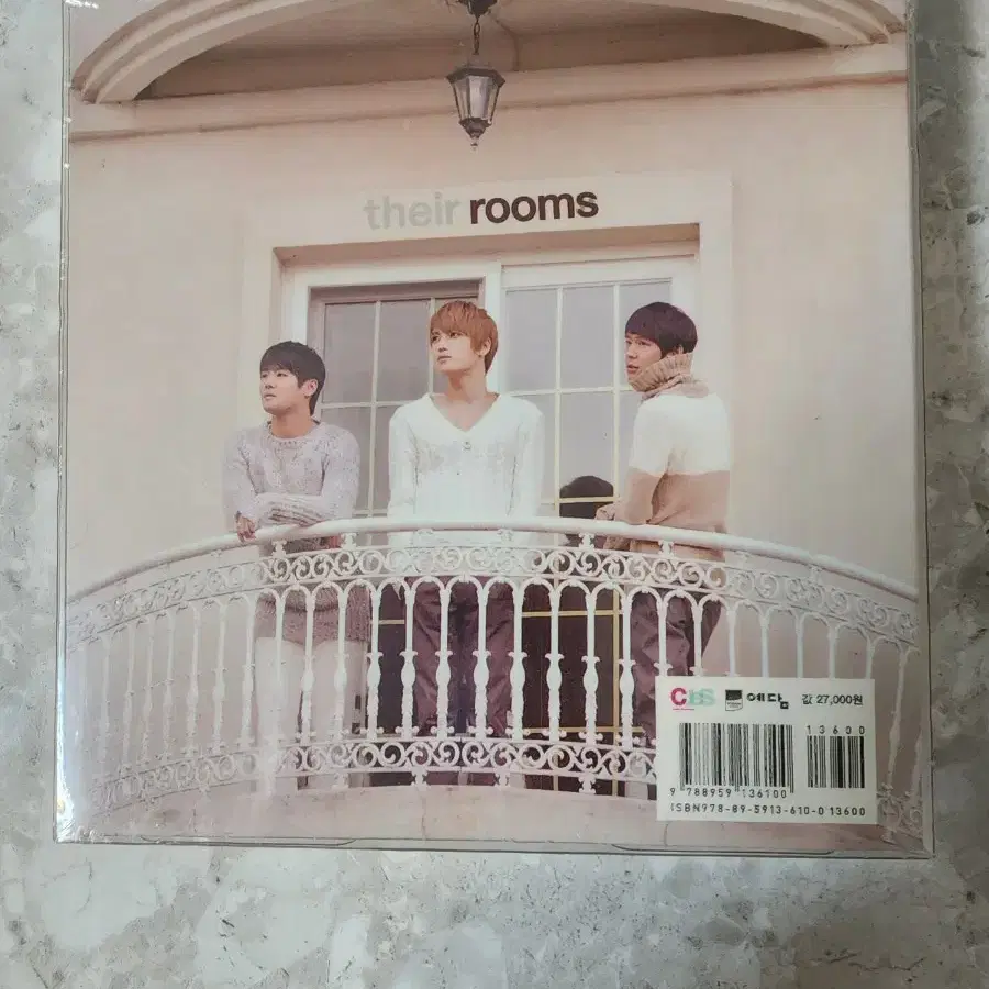 JYJ 앨범 their rooms 미개봉 김준수 김재중