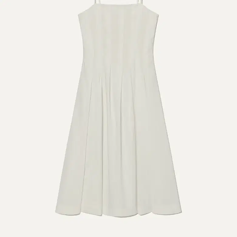 킨더살몬 varda long dress off-white