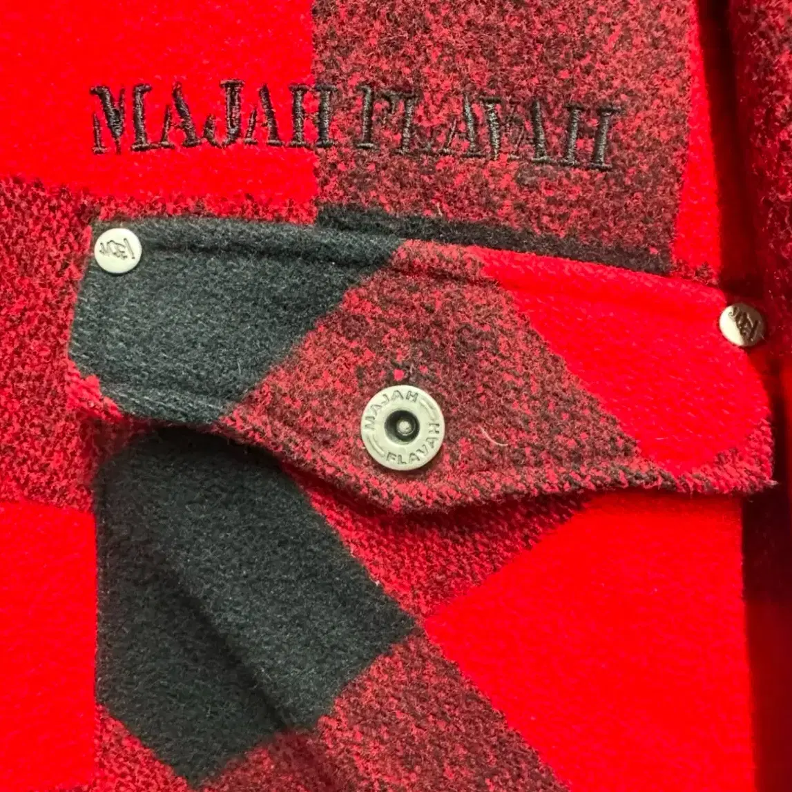 엠에프 MF! Majah Flavah Buffalo Plaid Wool