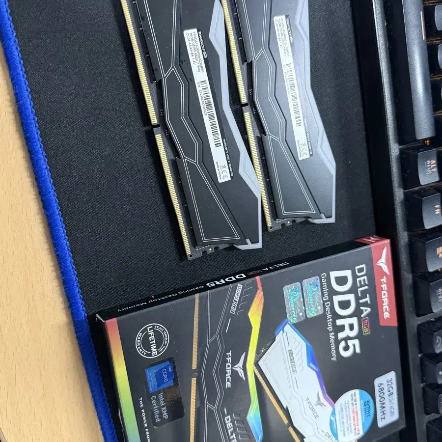 팀그룹 DDR5-6800 CL34 DELTA RGB (16Gx2) 서린