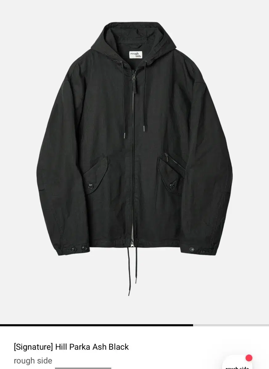 (3) Roughside Hill Parka Ash Black