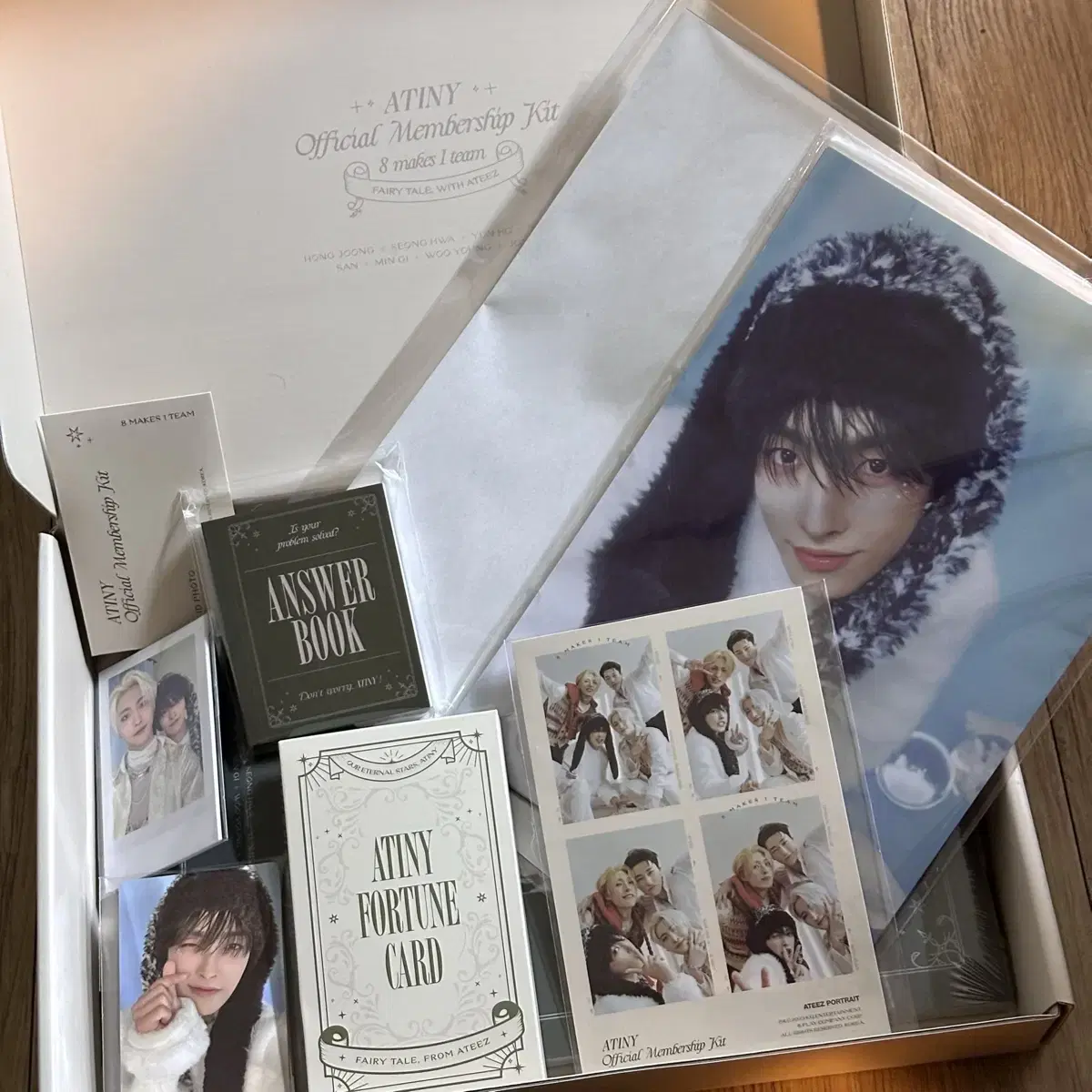 ATEEZ ATINY OFFICIAL MEMBERSHIP KIT