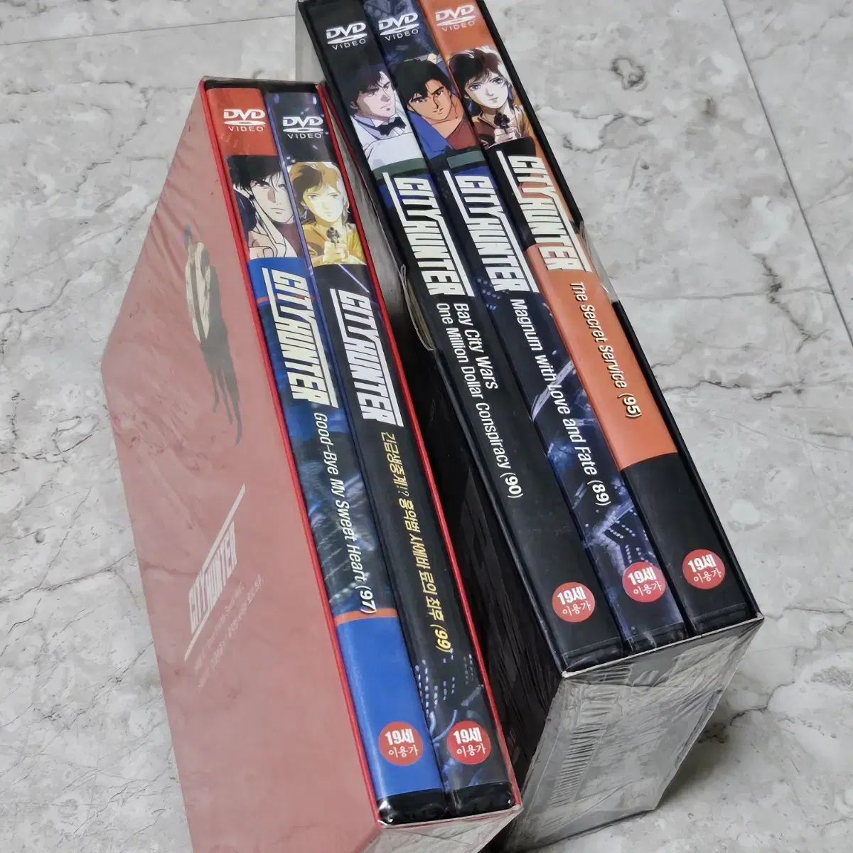 [DVD] 씨티 헌터 cityhunter 스페셜 5종 세트