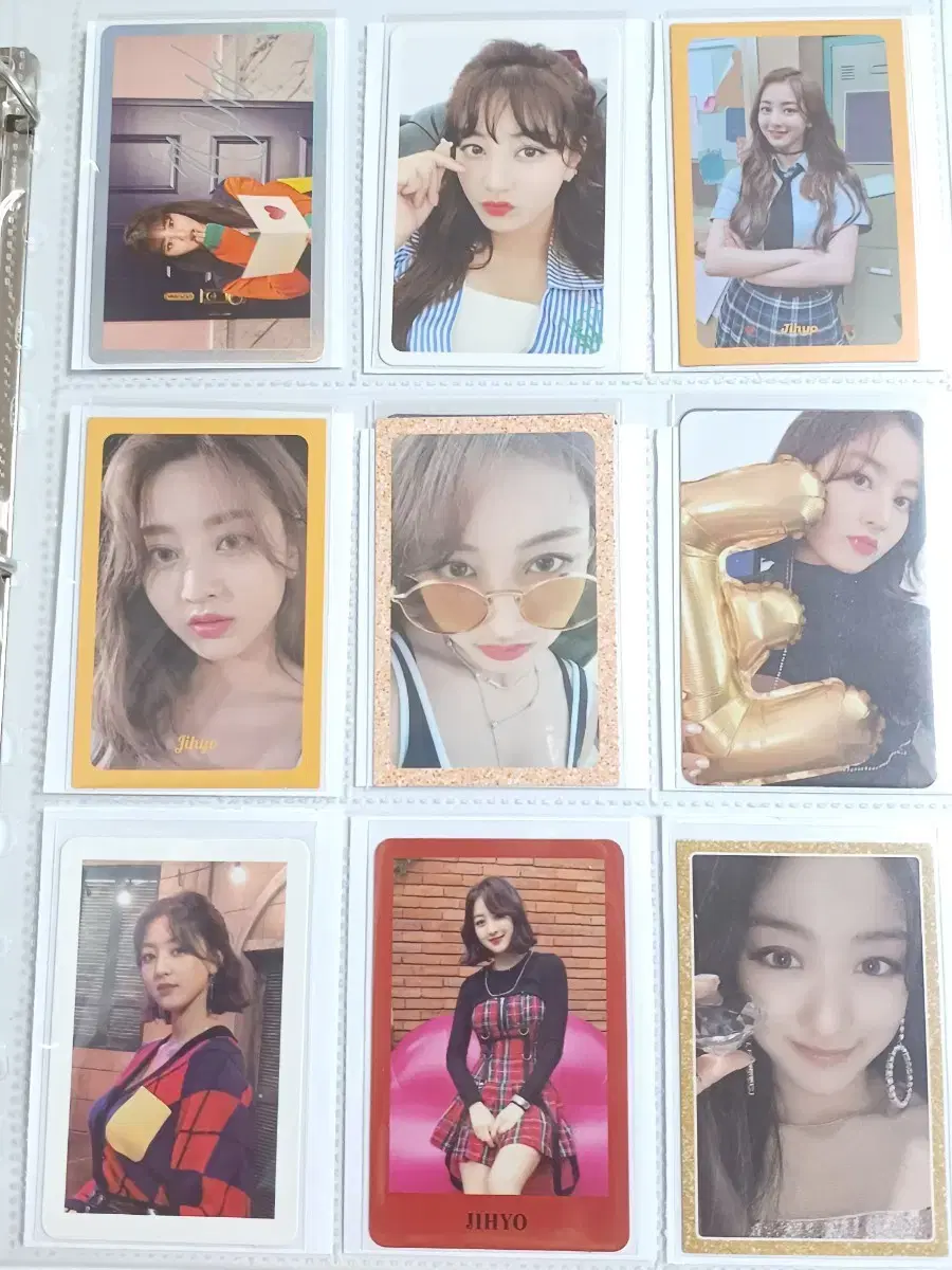 TWICE JIHYO 트와이스 지효 포카