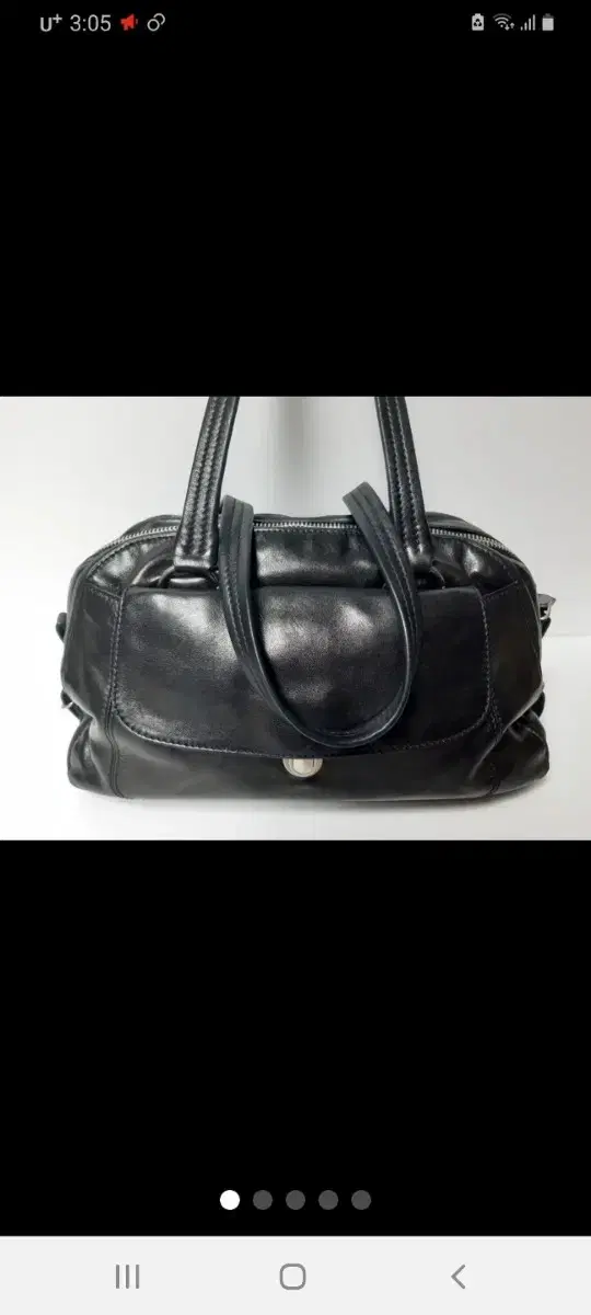 prada full leather bag!