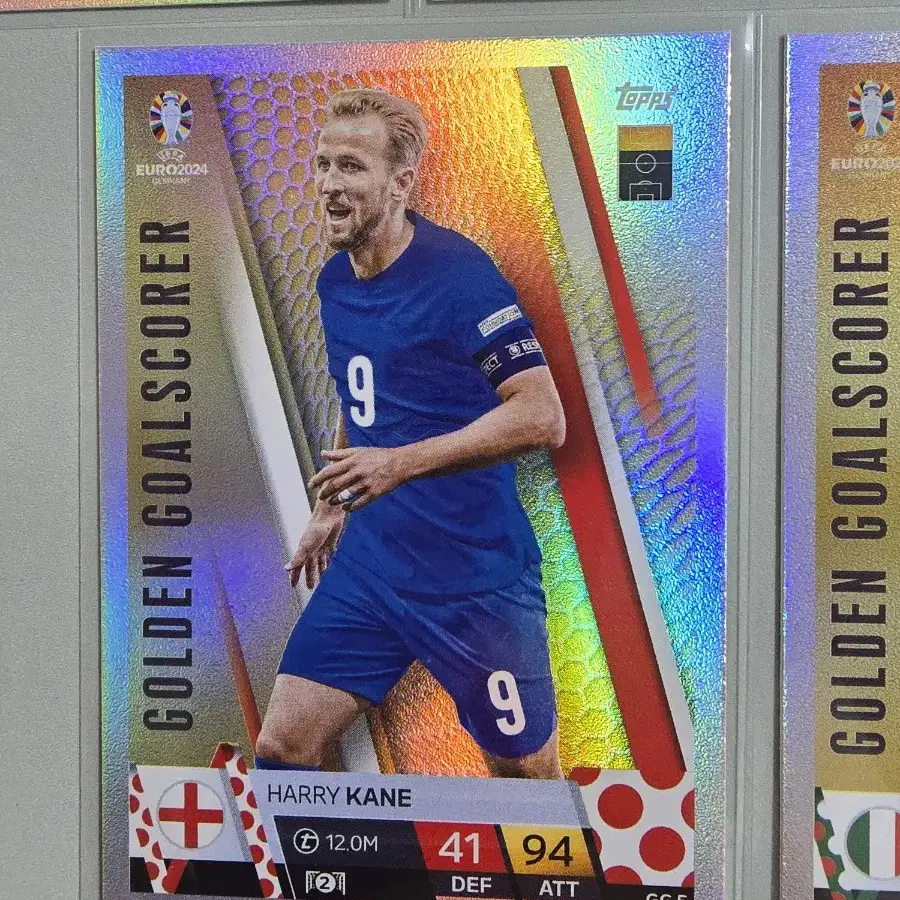 TOPPS 유로 2024 golden goalscorer 카드 11장세트