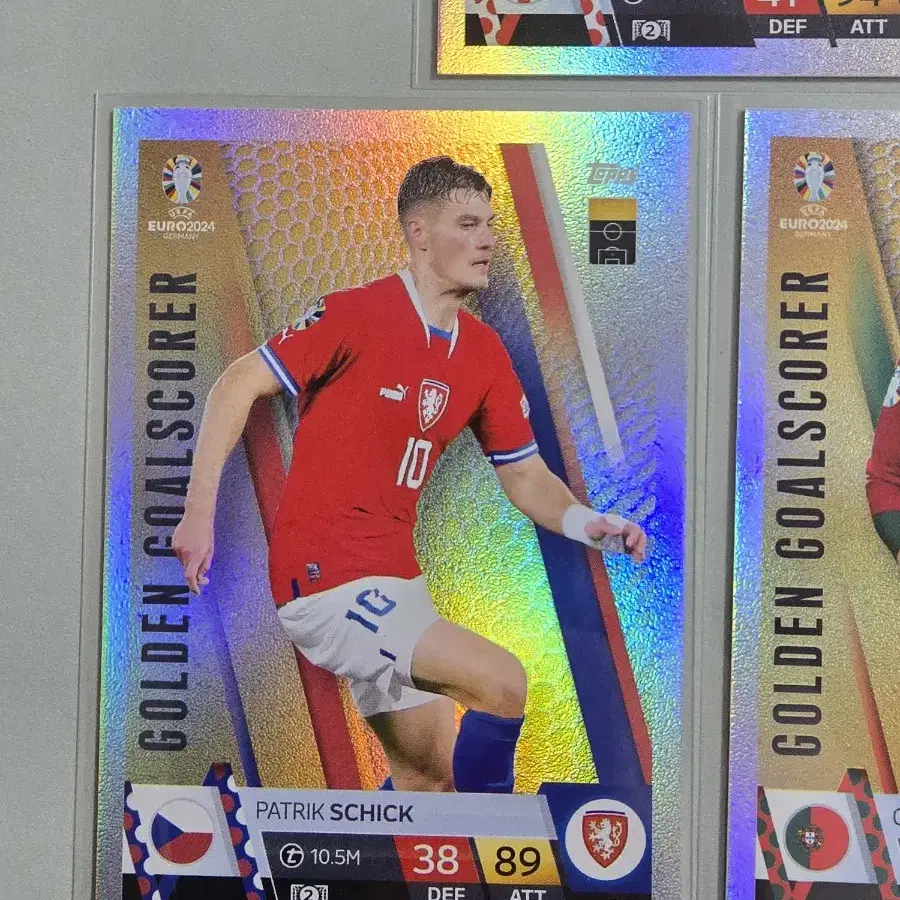 TOPPS 유로 2024 golden goalscorer 카드 11장세트